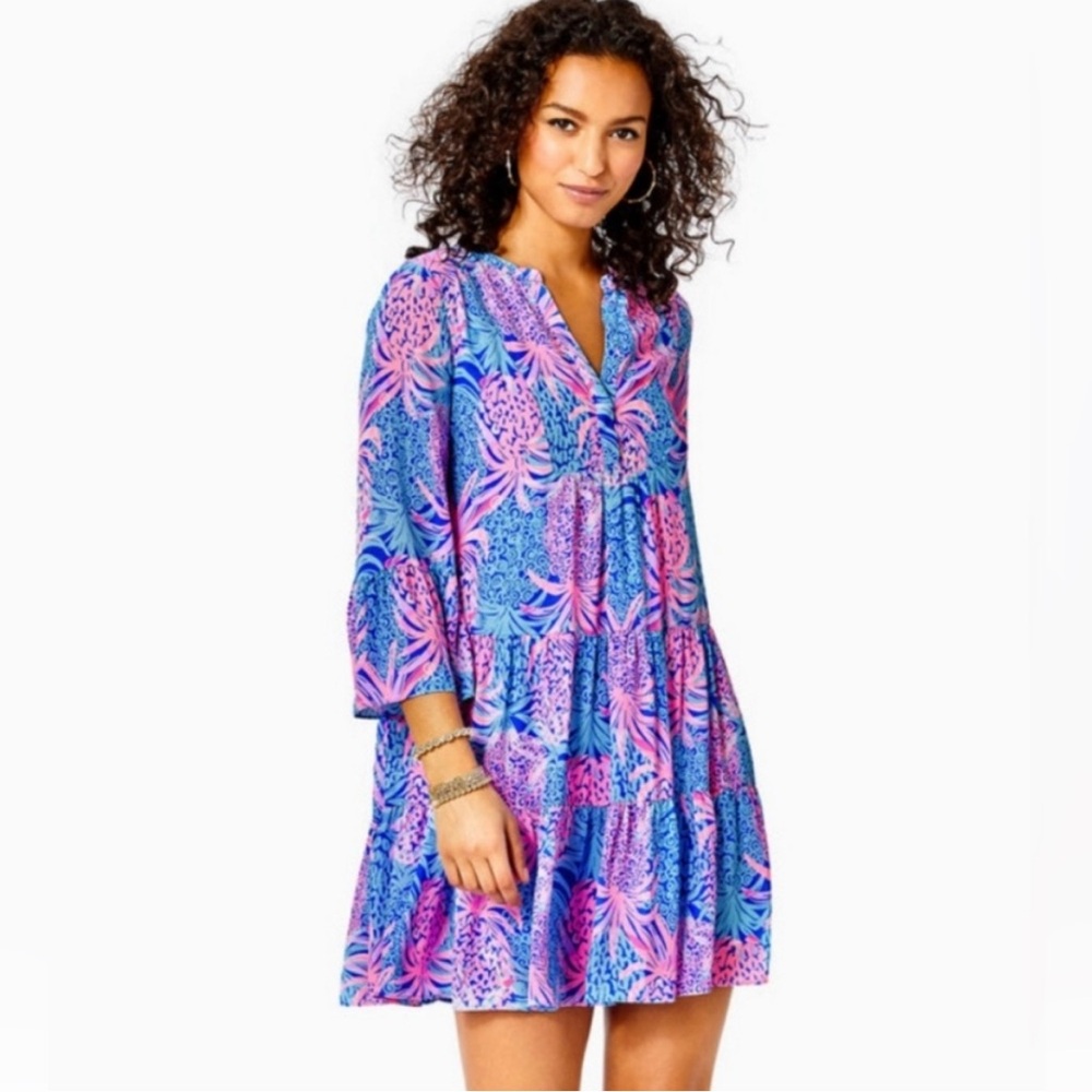 Lilly Pulitzer | Gabriel Tunic Dress With 3/4 Sleeve